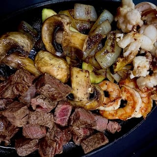 Hibachi Fillet Mignon and Lobster