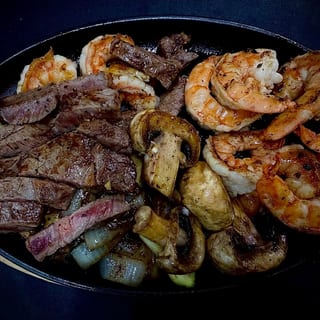 Hibachi Steak and Shrimp